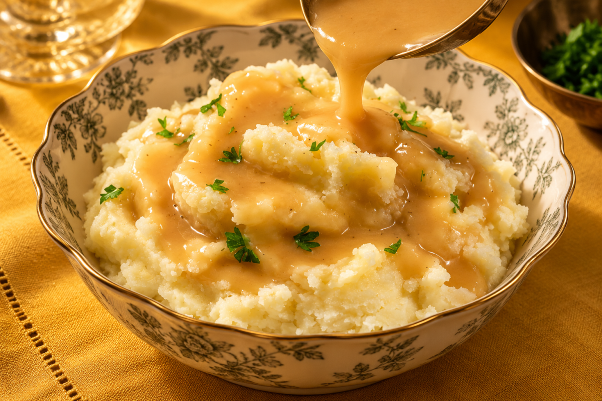 The Easiest Vegan Gravy