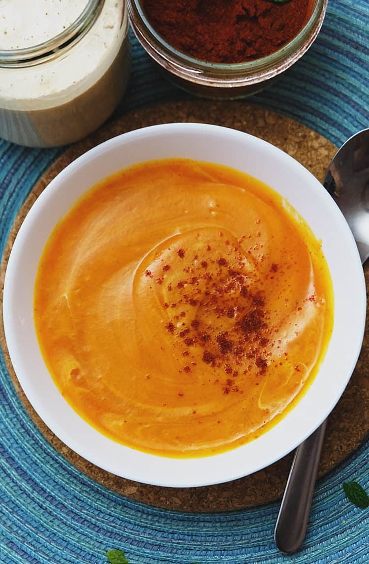 Carrot Soup In The Instant Pot – Vegan Recipe