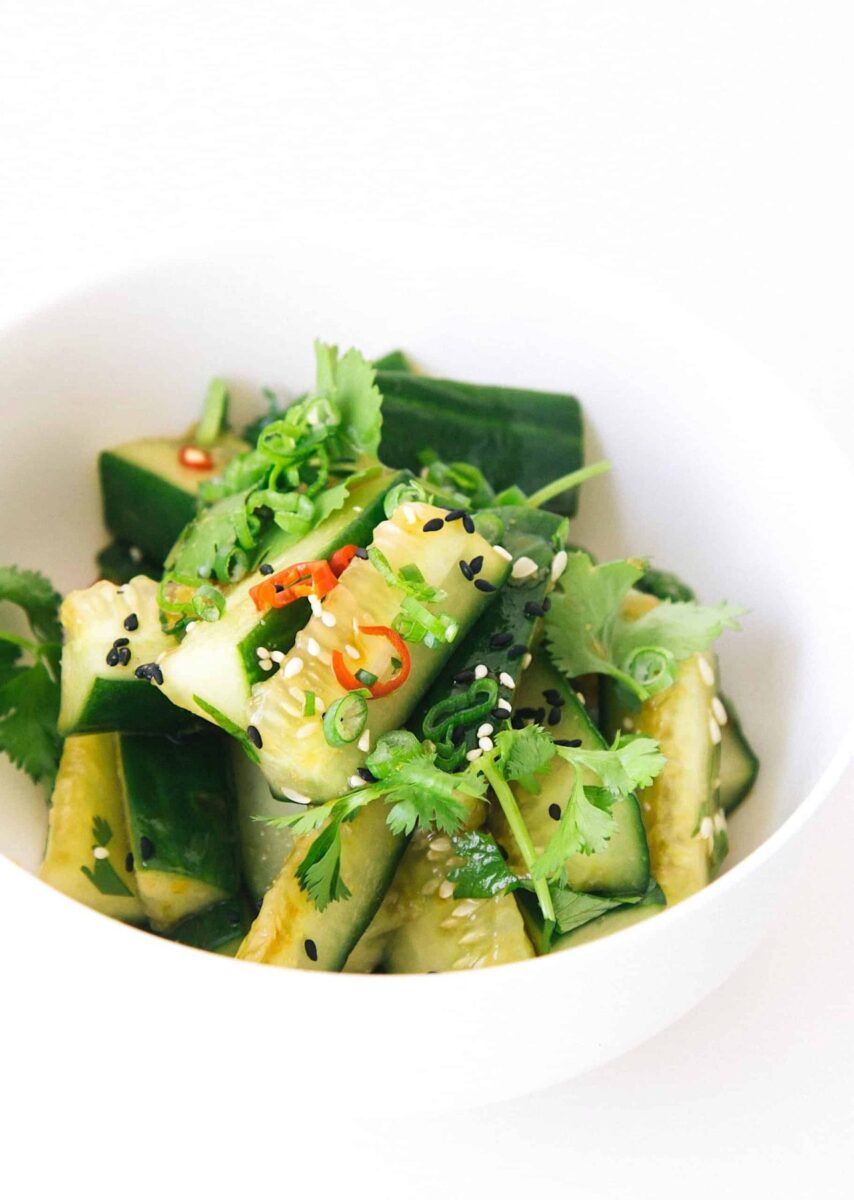 Simple Cucumber Salad / Relish