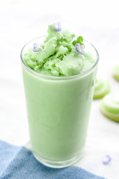 vegan shamrock shake