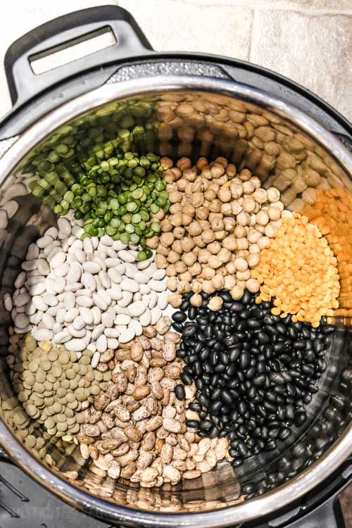 instant pot bean soup dry beans to use