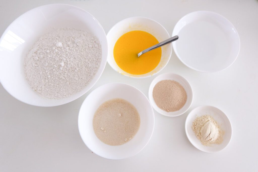vegan brioche dough ingredients