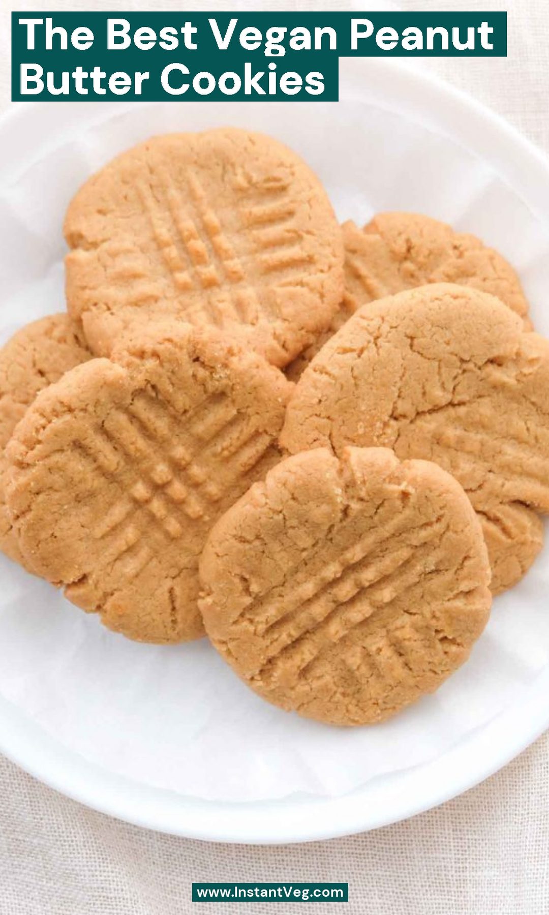 Vegan Peanut Butter Cookies