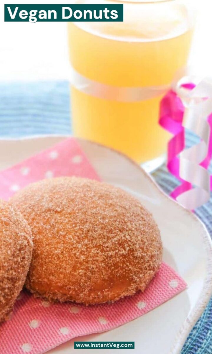 The BEST Fried Vegan Donuts Recipe
