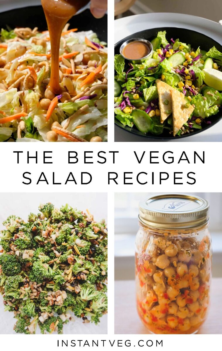 Vegan Salads – The BEST Plant-Based Salad Ideas To Try in 2022